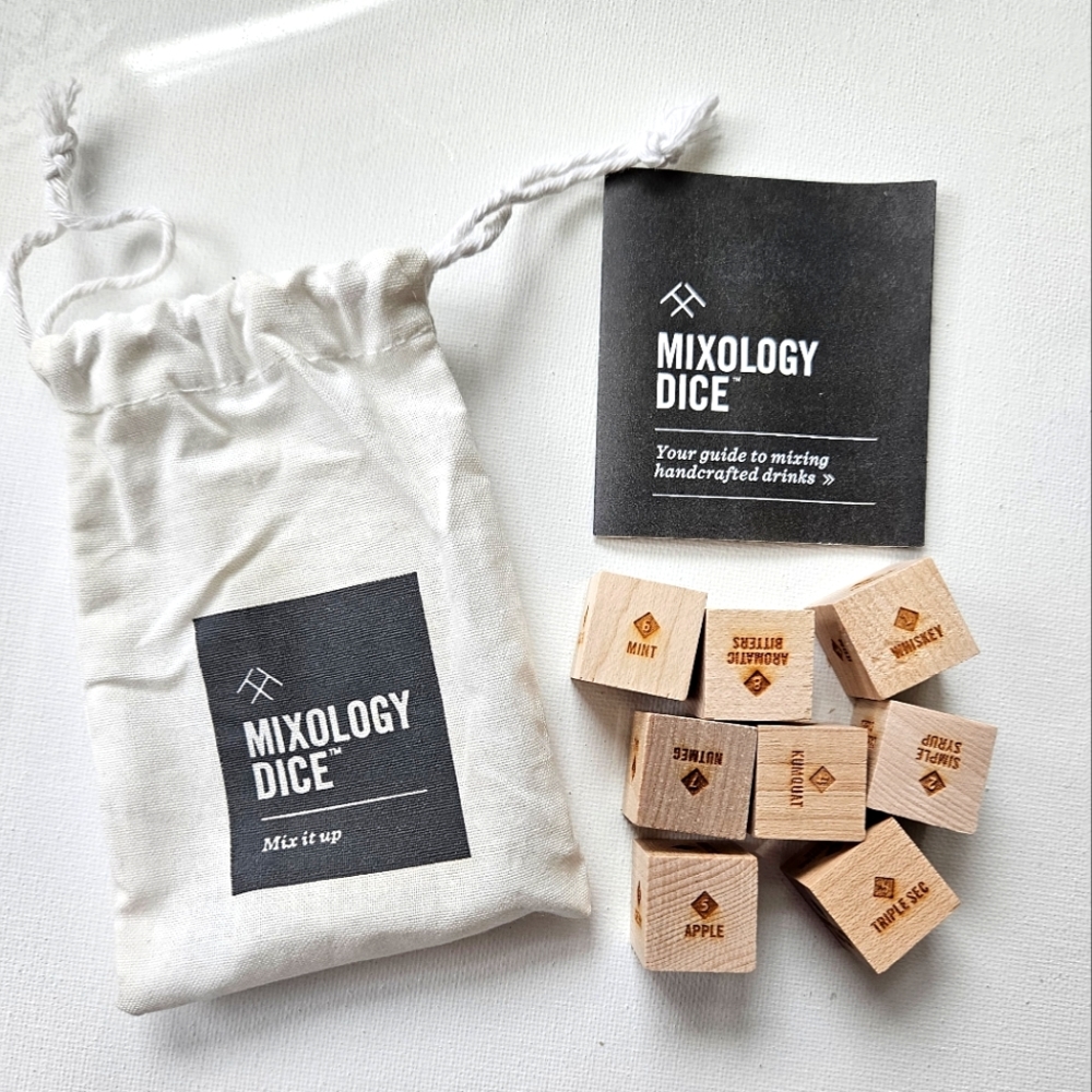 Mixology Dice No 1 Mix it Up! NEW! Play with your beverages!